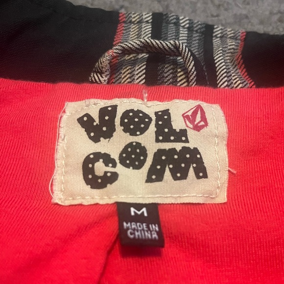 Vintage Volcom Plaid Fab Jacket size Medium - Picture 10 of 10